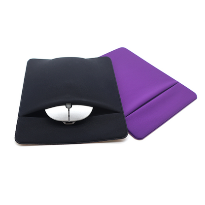 Lycra Mouse Hard Drive Storage Pouch with Pen Pouch Stick on Laptop Slim Mouse Sleeve Holder
